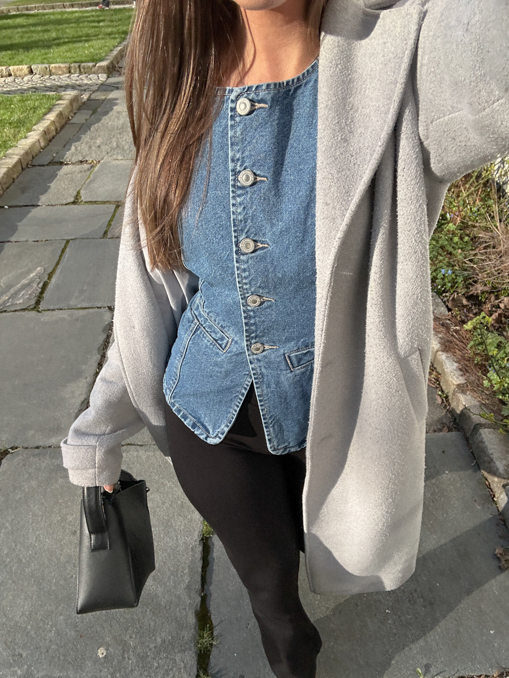 ONLGIULINA Denim Vest - Blå